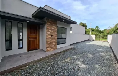 Casa para venda em barra velha, quinta dos açorianos, 2 dormitórios, 1 banheiro, 1 vaga