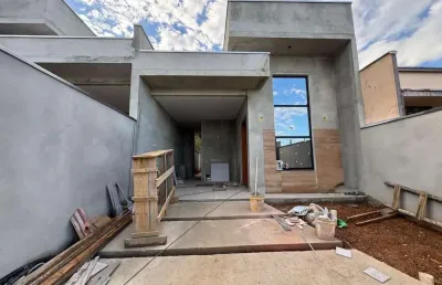 Casa para venda em barra velha, itajuba, 3 dormitórios, 1 suíte, 2 banheiros, 1 vaga