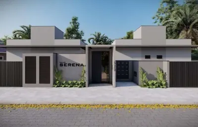 Casa para venda em barra velha, itajuba, 2 dormitórios, 1 suíte, 2 banheiros, 1 vaga