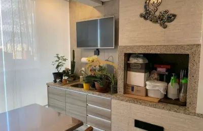 Apartamento no bela vista, cheio de espaco, com 3 dormitórios, sendo 1 suíte,  varanda gourmet e 2 vagas. lazer completo. 100 metros de a.u.