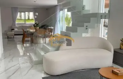Casa condomínio morada da serra, 3 suítes, 2 vagas de garagem, piscina, area gourmet