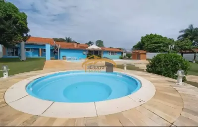 Chácara em condomínio fechado, vitassay, boituva, 4 dormitórios, sendo 3 suítes, lazer completo.