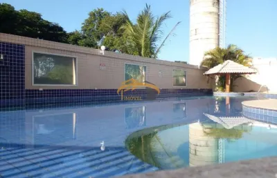 Apartamento a venda residencial aquática, 36m2, 1 dormitório, garagem coberta, lazer completo