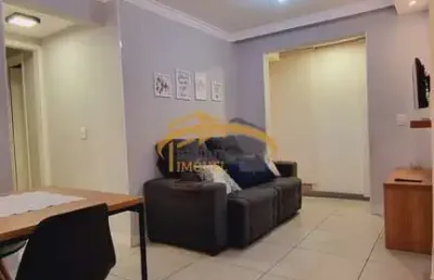 Apartamento semi mobiliado para venda, oceanis, novo osasco, com 2 dormitórios, sacada, 1 vaga de garagem, lazer completo.