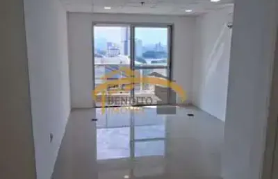 Sala comercial para locação, centro de osasco, com banheiro privativo, sacada e vaga de garagem.