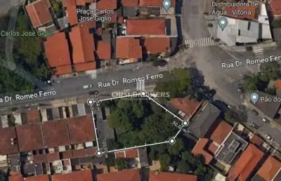 Terreno à venda na Rua Doutor Romeo Ferro, 455, Jardim Bonfiglioli, São Paulo