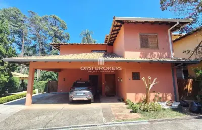 Rolleboise - sobrado 221m² em condomínio chácara do refúgio - granja vianna