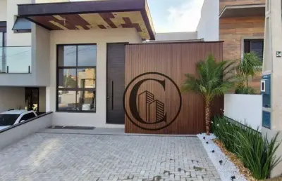 Casa com 3 dormitórios à venda, 117 m² por r$ 670.000,00 - condomínio horto florestal villaggio  - sorocaba/sp