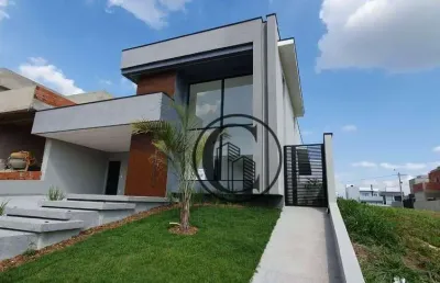 Casa com 3 dormitórios à venda, 170 m² por r$ 1.490.000,00 - condomínio cyrela landscape - votorantim/sp
