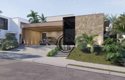 Casa 3 dormitórios à venda, 220 m²  r$ 2.200.000 - condomínio residencial giverny - sorocaba/sp