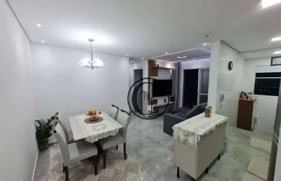 Apartamento com 2 dormitórios à venda, 58 m² por r$ 459.000,00 - condomínio edifício valencia - sorocaba/sp