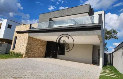 Sobrado com 3 dormitórios à venda, 390 m² por r$ 2.900.000,00 - alphaville nova esplanada - votorantim/sp