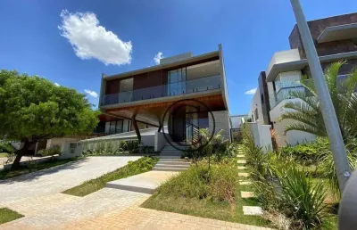 Sobrado com 4 dormitórios à venda, 360 m² por r$ 3.500.000,00 - alphaville nova esplanada - votorantim/sp