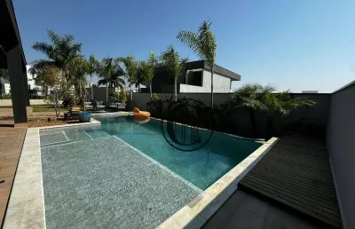 Sobrado com 5 dormitórios, 460 m² - venda por r$ 4.400.000,00 ou aluguel por r$ 31.400,00/mês - alphaville nova esplanada - votorantim/sp