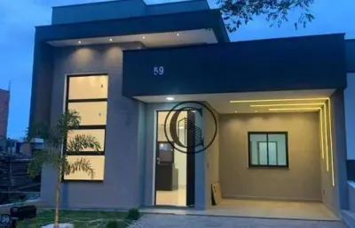 Casa com 3 dormitórios à venda, 110 m² por r$ 798.000,00 - condomínio terras de são francisco - sorocaba/sp