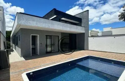 Sobrado com 3 dormitórios à venda, 220 m² por r$ 1.549.000,00 - condomínio residencial flores - sorocaba/sp
