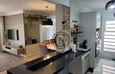 Apartamento com 3 dormitórios à venda, 96 m² por r$ 850.000,00 - residencial montpellier - sorocaba/sp