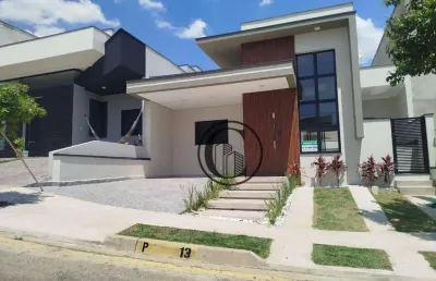 Casa com 3 dormitórios à venda, 112 m² por r$ 870.000,00 - condomínio terras de são francisco - sorocaba/sp