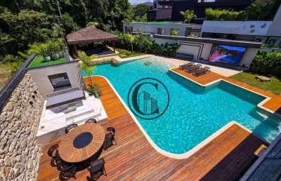 Sobrado com 8 dormitórios à venda, 926 m² por r$ 28.000.000,00 - riviera módulo 16 - bertioga/sp