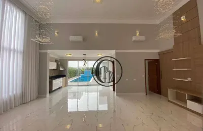 Casa com 4 dormitórios para alugar, 250 m² por r$ 19.430,00/mês - alphaville nova esplanada - votorantim/sp