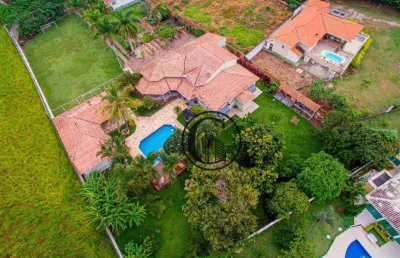 Casa com 3 dormitórios à venda, 622 m² por r$ 3.180.000,00 - condomínio aldeia da serrinha - sorocaba/sp