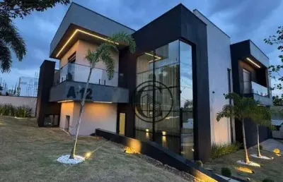 Sobrado com 3 dormitórios à venda, 270 m² por r$ 2.190.000,00 - condomínio campos do conde - sorocaba/sp