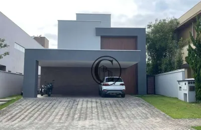 Sobrado com 3 dormitórios à venda, 295 m² por r$ 2.750.000,00 - alphaville nova esplanada - votorantim/sp