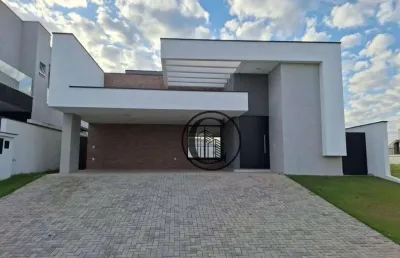 Casa com 3 dormitórios à venda, 240 m² por r$ 1.890.000,00 - alphaville nova esplanada - votorantim/sp