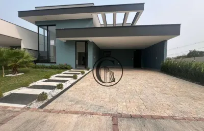 Casa térrea de alto padrão no cyrella landscape | pronta para morar! vendo oualugo