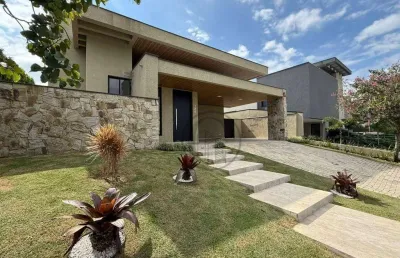 Casa com 3 dormitórios à venda, 258 m² por r$ 2.500.000,00 - alphaville nova esplanada - votorantim/sp