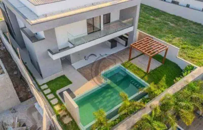 Sobrado com 4 dormitórios à venda, 332 m² por r$ 3.794.000,00 - alphaville nova esplanada - votorantim/sp