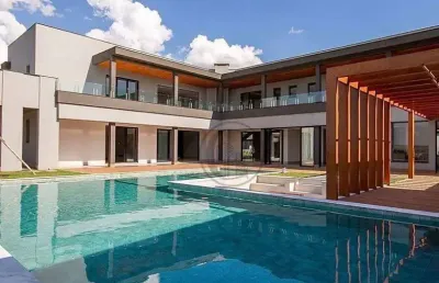 Sobrado com 5 dormitórios à venda, 1500 m² por r$ 13.900.000,00 - fazenda alvorada - porto feliz/sp