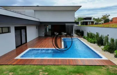 Casa com 4 dormitórios, 518 m² - venda por r$ 6.200.000,00 ou aluguel por r$ 26.900,00/mês - condomínio saint patrick - sorocaba/sp