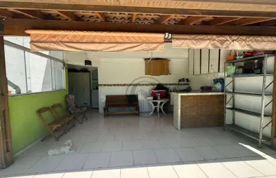Cobertura com 3 dormitórios à venda, 130 m² por r$ 520.000,00 - vila marina - santo andré/sp