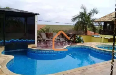 Casa com 4 dormitórios à venda, 660 m² por r$ 1.500.000 - presidente juscelino - pouso alegre/mg