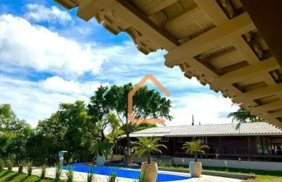 Chácara com 3 dormitórios à venda, 3000 m² por r$ 1.650.000,00 - belvedere - pouso alegre/mg