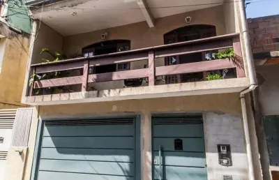 Sobrado para venda em carapicuíba, jardim santa brígida, 2 dormitórios, 1 banheiro, 2 vagas