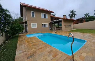 Sobrado em condomínio para venda em jandira, parque nova jandira, 3 dormitórios, 2 suítes, 4 banheiros, 6 vagas