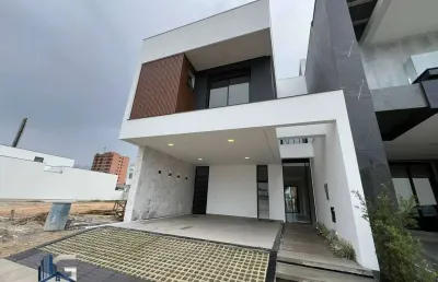 Casa alto padrão condomínio clube blue, deltaville - biguaçu