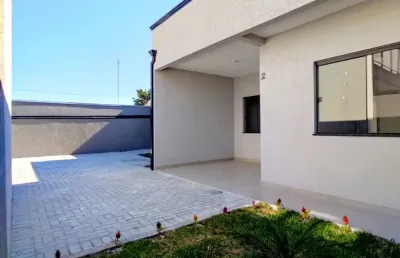 Casa em condomínio à venda em araucária - novos - pronto para morar - com churrasqueira e varanda