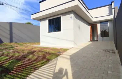 Casa com 2 quartos à venda na Rua Cactus, 385, Campina da Barra, Araucária