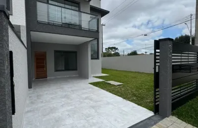 Sobrado de esquina incrivel localizado em fazenda rio grande