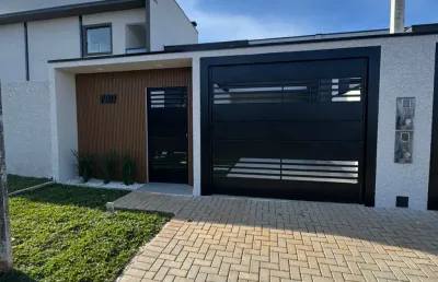 Excelente casa alto padrão localizada em fazdenda rio grande