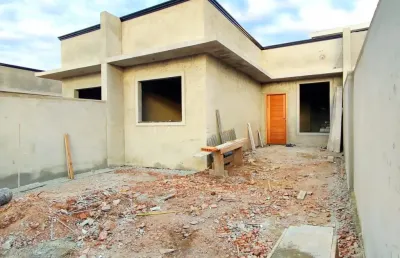 Excelente casa com ótimo padrão de acabamento localizado no fazenda velha, araucaria