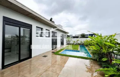 Casa localizada no prestigiado condomínio buona vitta em araraquara
