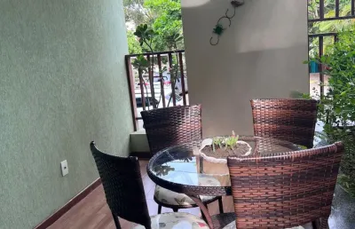 Lindo apartamento mobiliado em praia do forte - porteira fechada