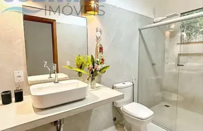 Luxuosa mansão de 6 quartos com 6 suites, 2 salas e 4 vagas de garagem em trancoso-ba, bairro exclusivo!