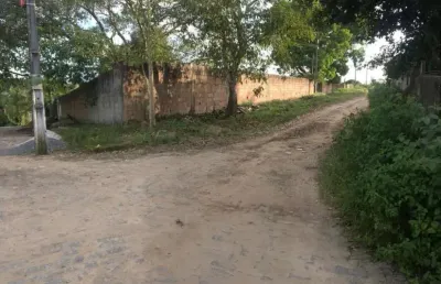 Ótimo terreno 1.333m2 de esquina, todo murado, casa em construção, aldeia km 09, aceito carro
