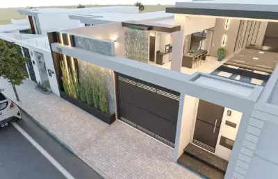 Casa moderna de alto padrao no bairro sao roque em divinopolis mg