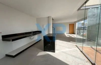 Cobertura top house com 150 m², 3 quartos, 2 suítes, 2 salas, 1 banheiro, 3 vagas na garagem no bairro bom pastor, divinópolis-mg!
